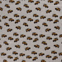 Sweater grijs met auto's