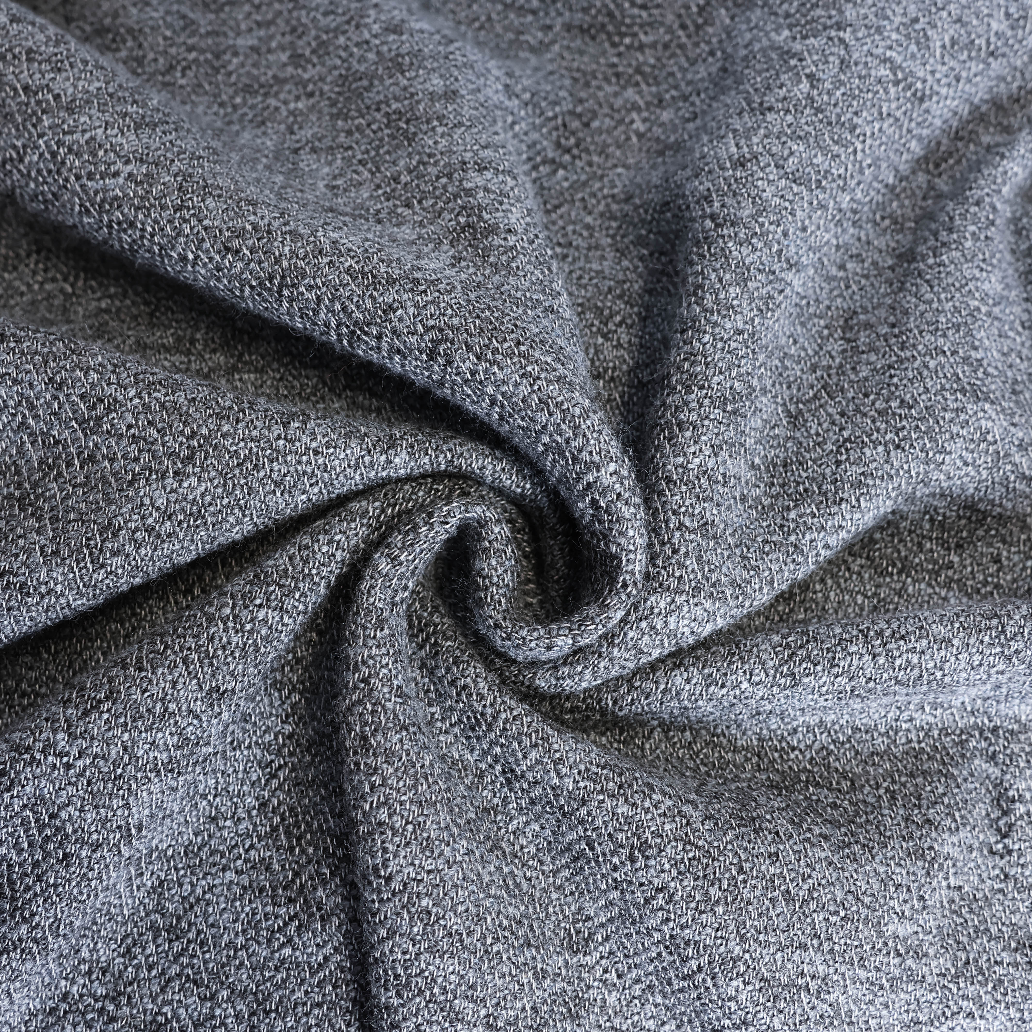 Wol breisel blauwgrijs