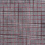 Tweed geruit zwart/wit/rood