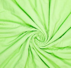 Katoen seersucker lichtgroen