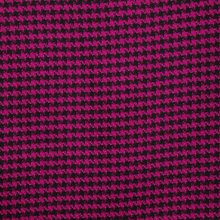 Pied de poule fuchsia