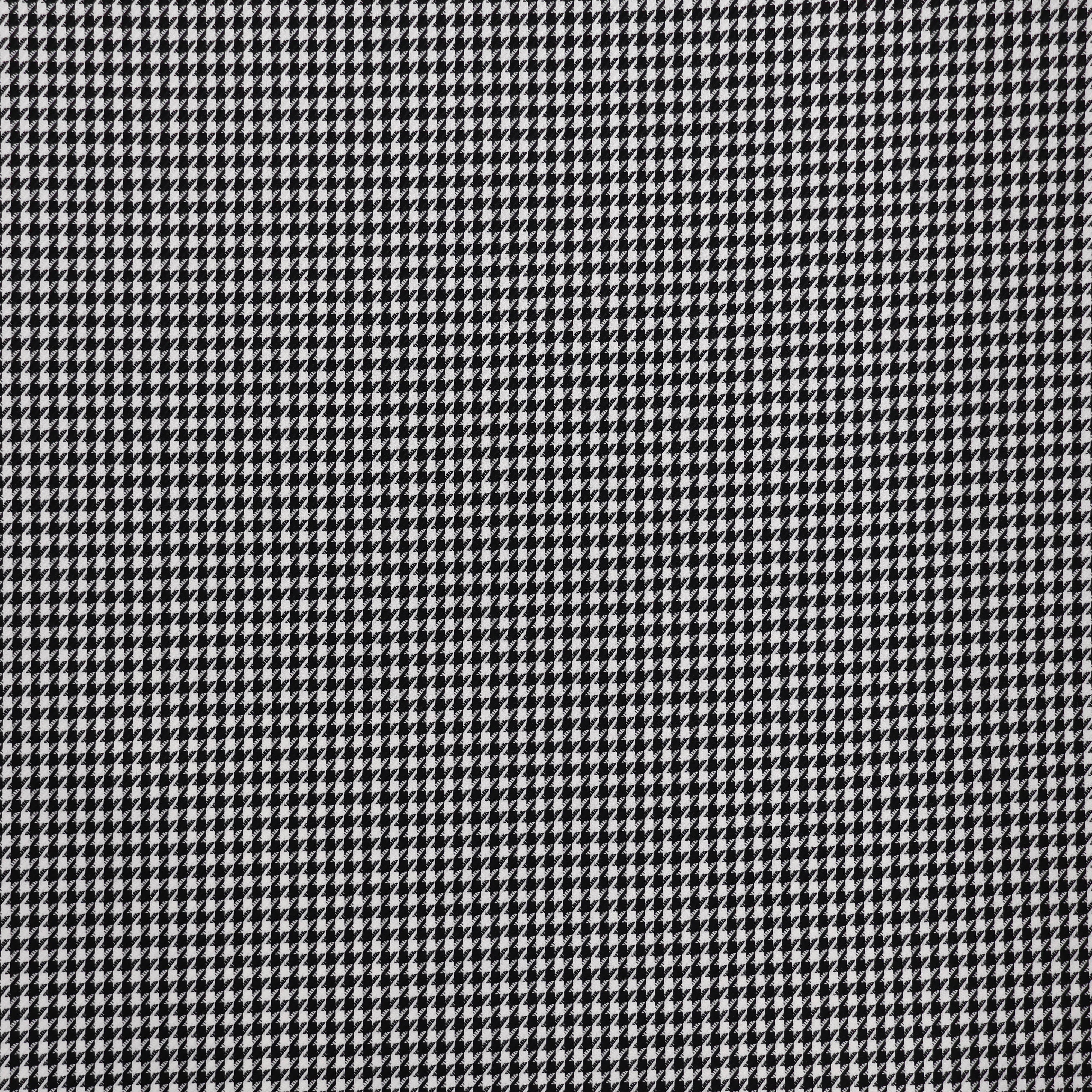 Pied de poule zwart wit