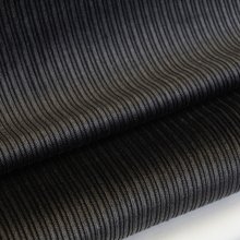 Ribfluweel zwart glazend