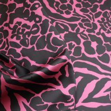 Jacquard fuchsia  - Lorré
