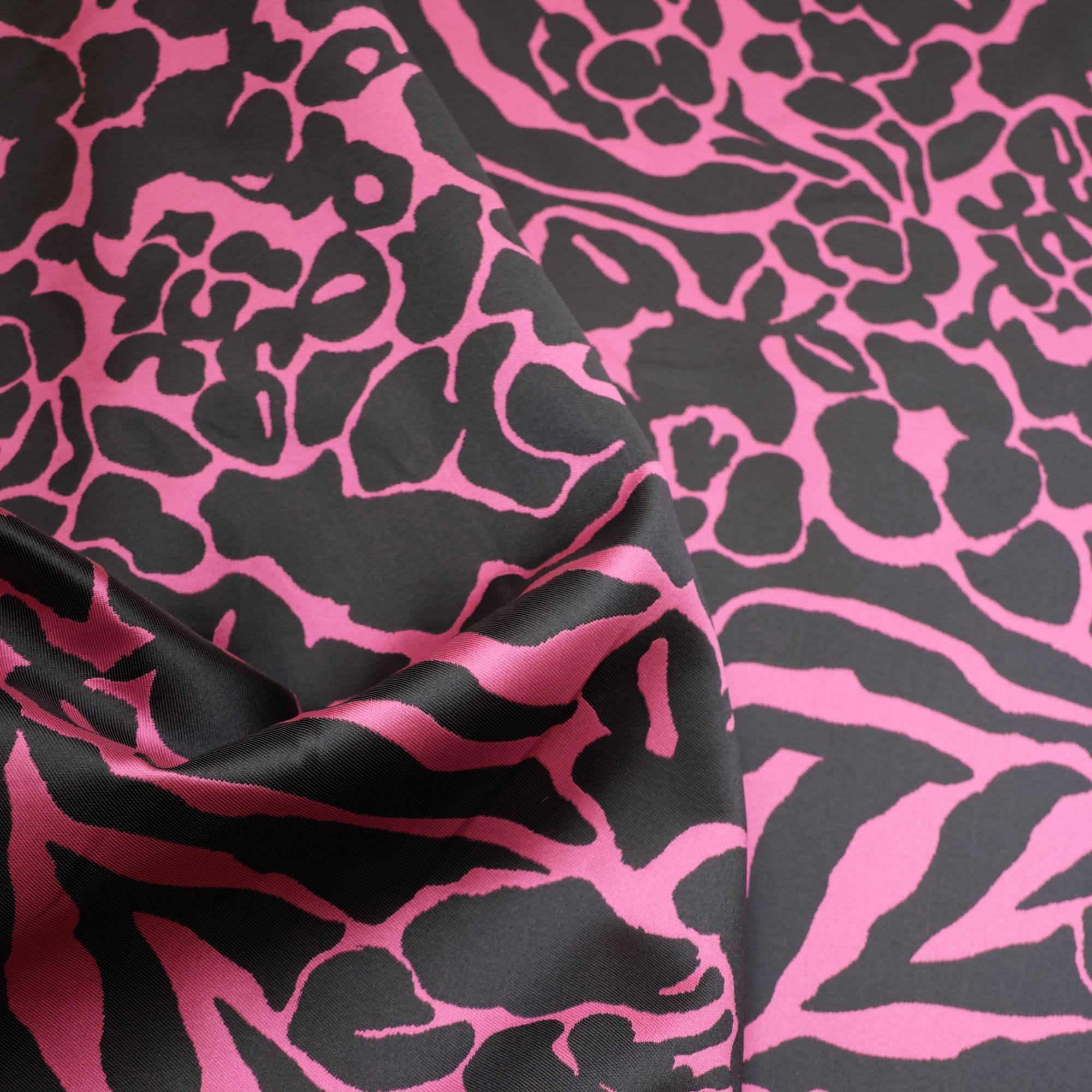 Jacquard fuchsia  - Lorré