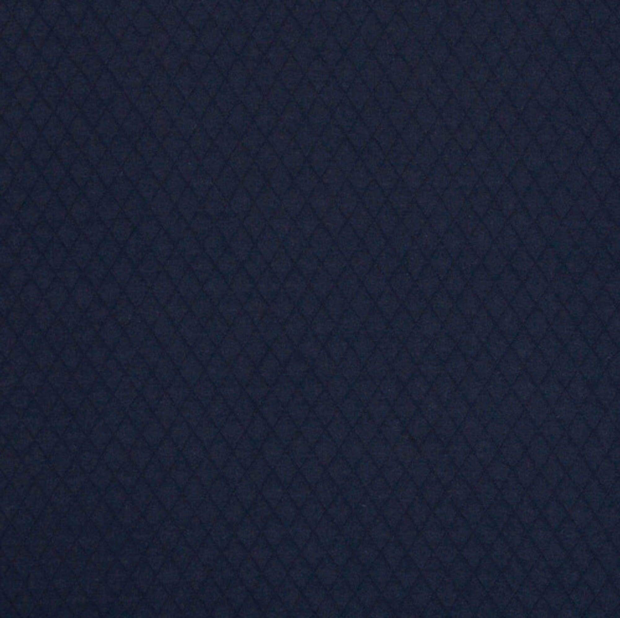 Wafelstof geruit donkerblauw