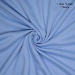 Zware sweaterstof blauw  - Fibre Mood