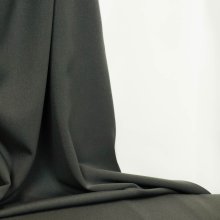 Stretch crêpe grijs