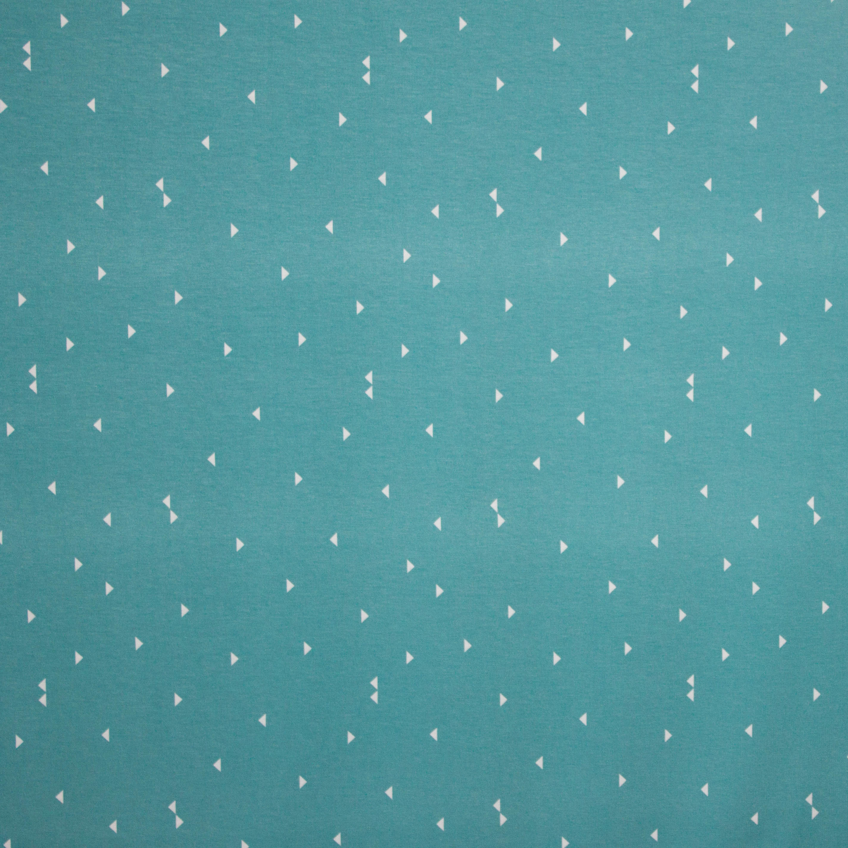 Viscose tricot munt driehoekjes