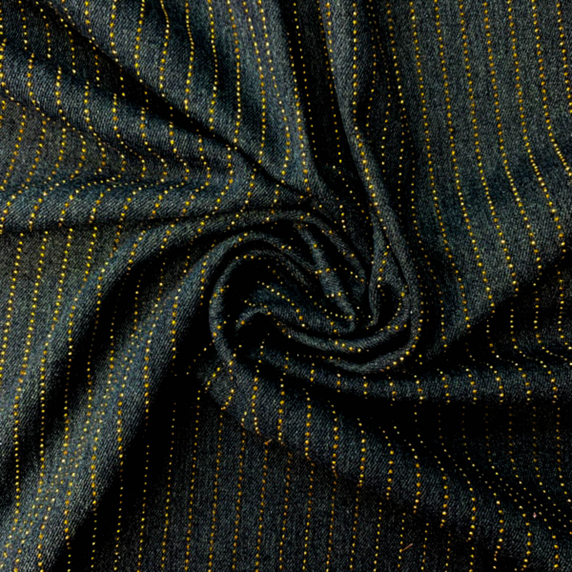 Jeans met gouden glinsterende strepen  - The Fasion Basement