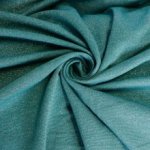 Glitter tricot turquoise