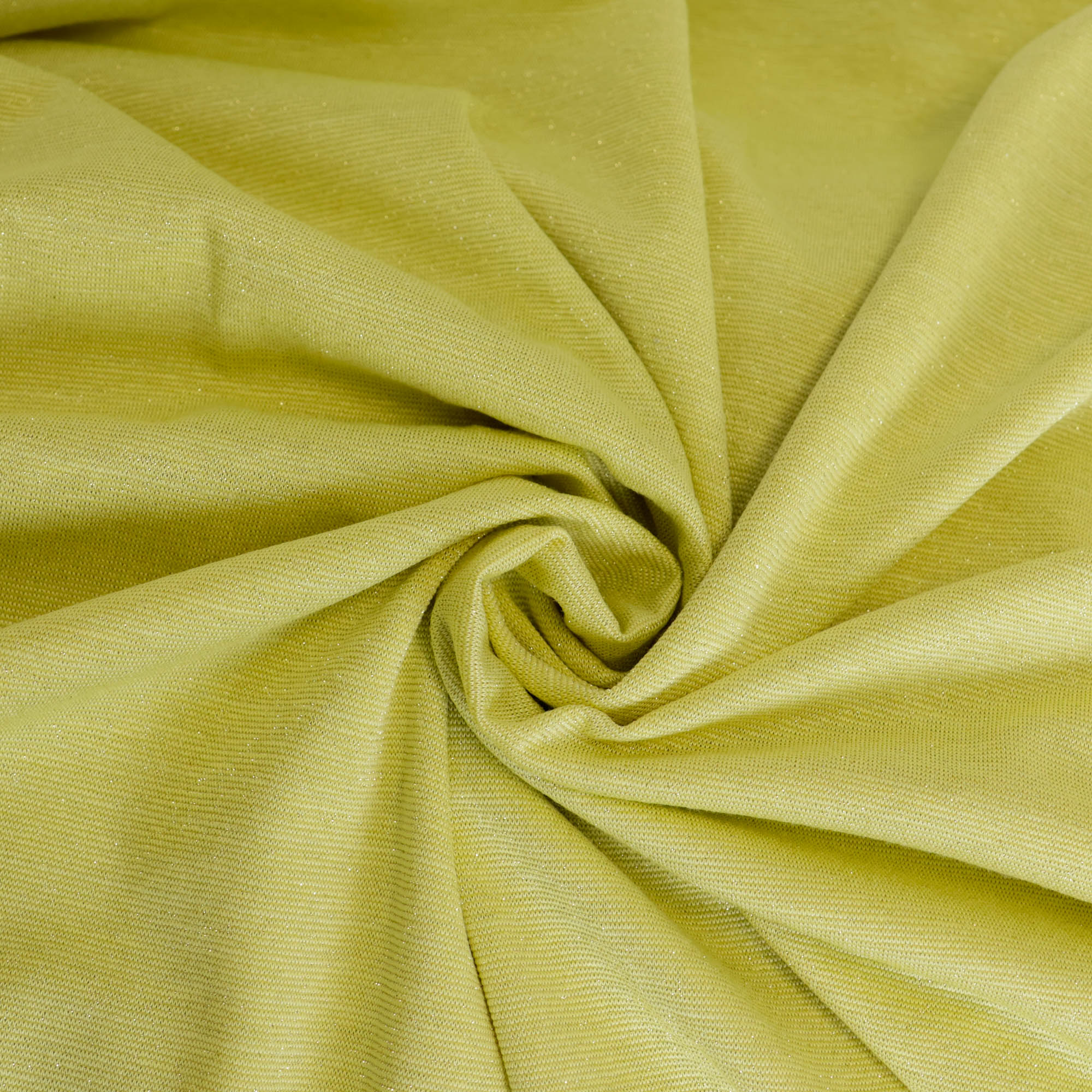 Glitter tricot geel