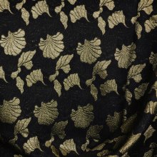 Jacquard breitje met gouden motief