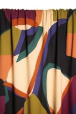 Viscose print abstract - Atelier Jupe