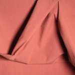 Katoen effen met papertouch roze - Atelier Jupe