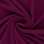 Breistof paars met gebrushte achterkant