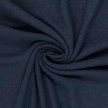 Breistof blauw met gebrushte achterkant