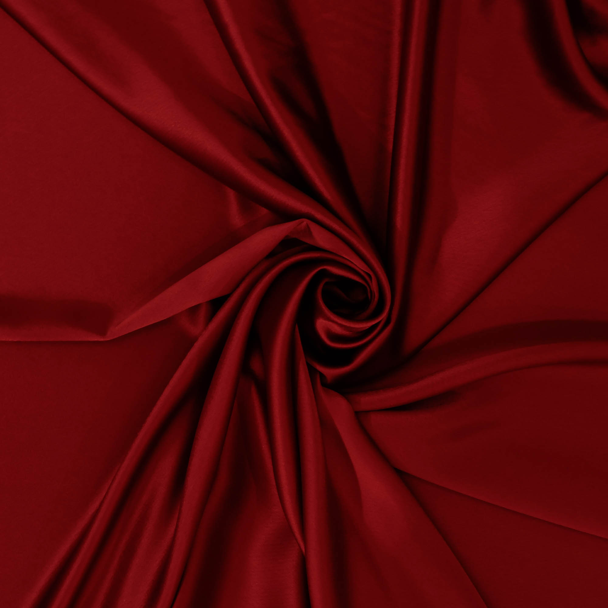 Triacetaat satijn donkerrood - Lorré