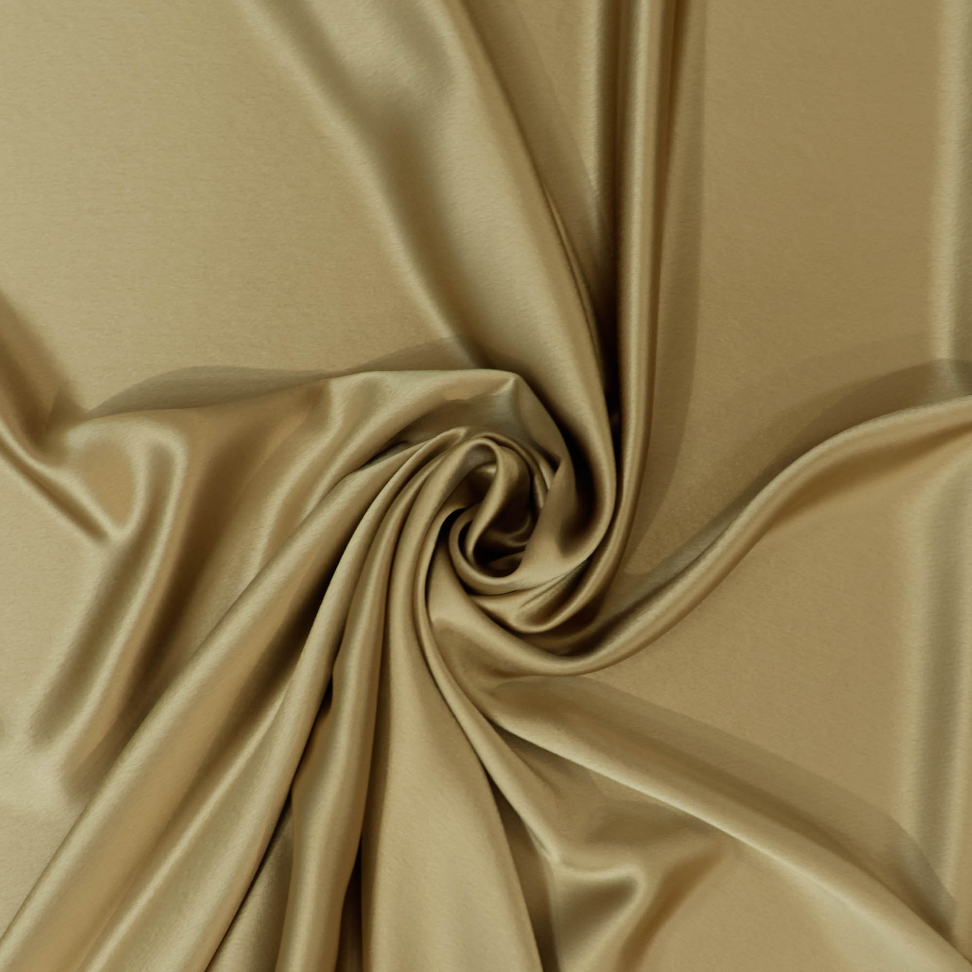 Triacetaat satijn donkergoud- Lorré