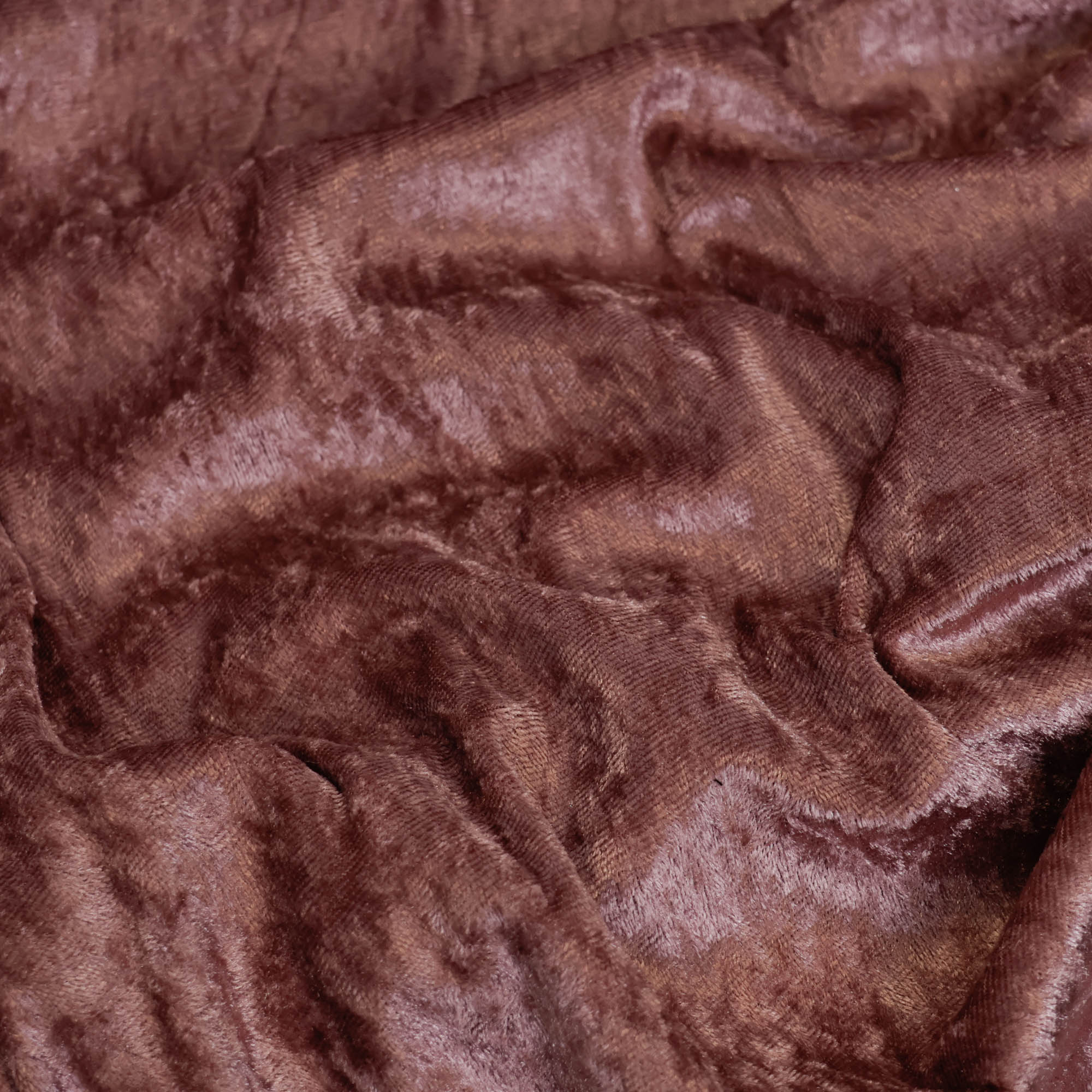 Panvelours uni oudroze