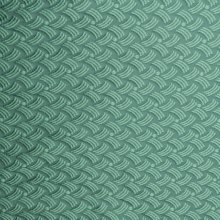 Jacquard turquoise met abstract patroon  - Lorré