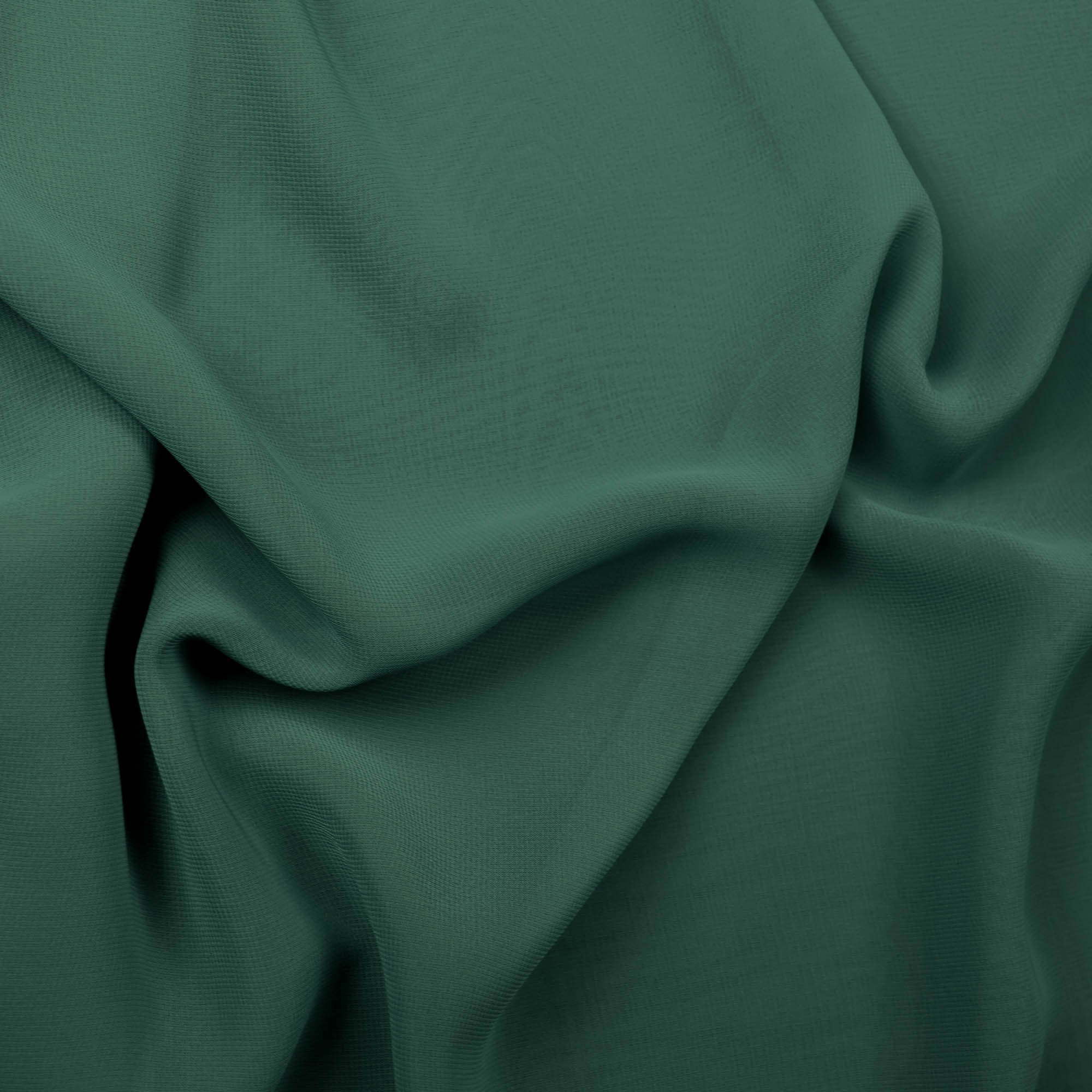 Voile effen turquoise  - Lorré