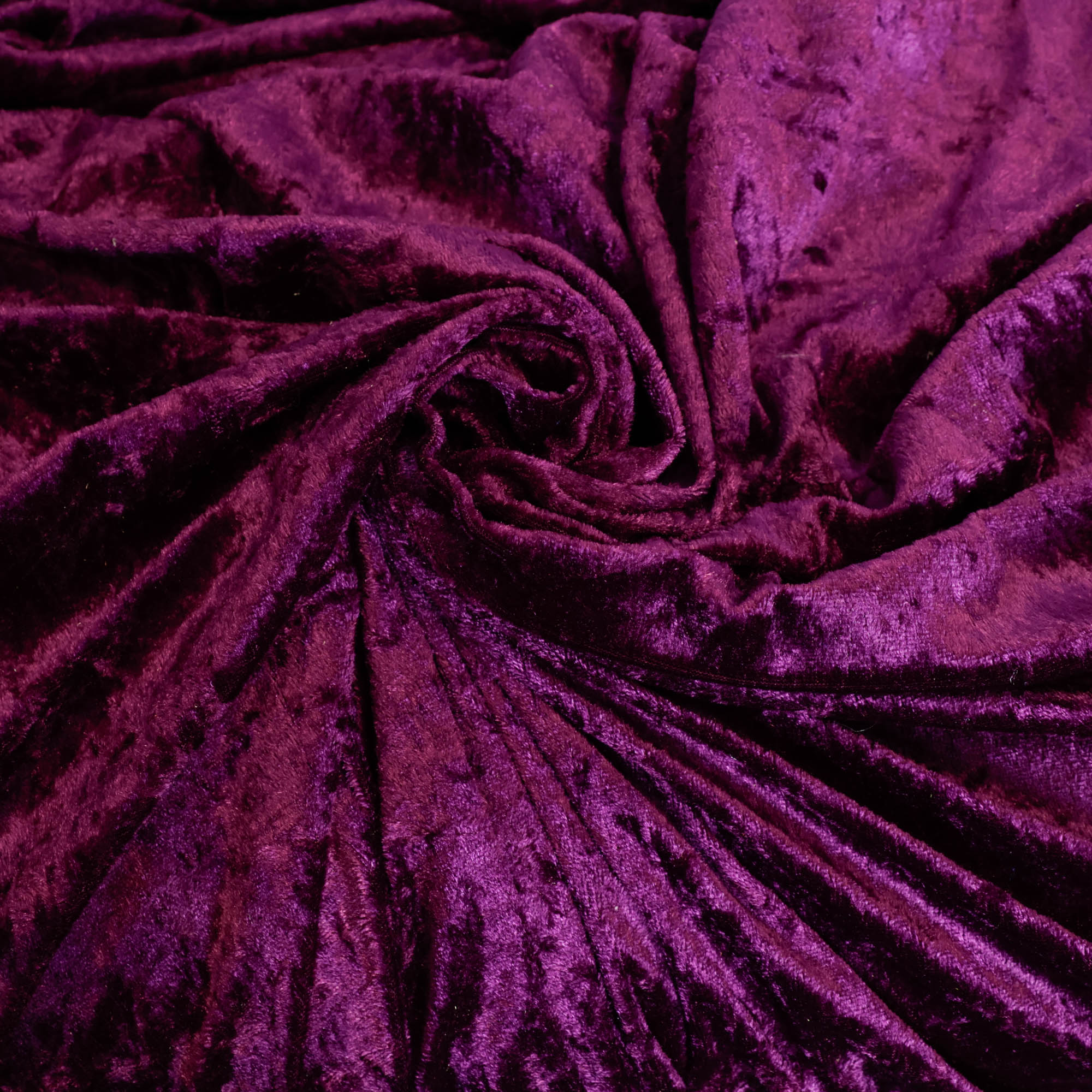 Panvelours uni paars
