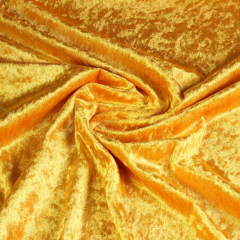 Panvelours uni okergeel