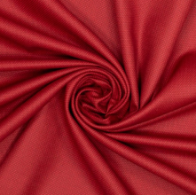 Geweven polyester ananas effen rood