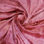 Panvelours uni lichtroos