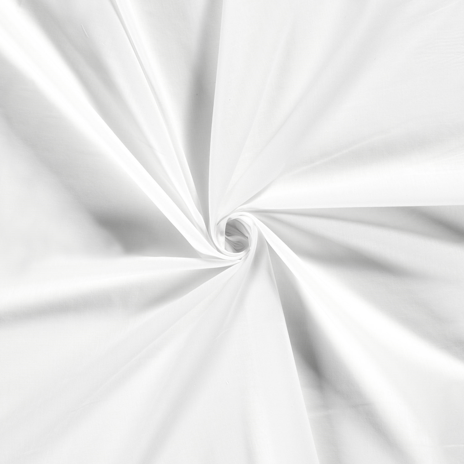 Katoen voile effen optisch wit