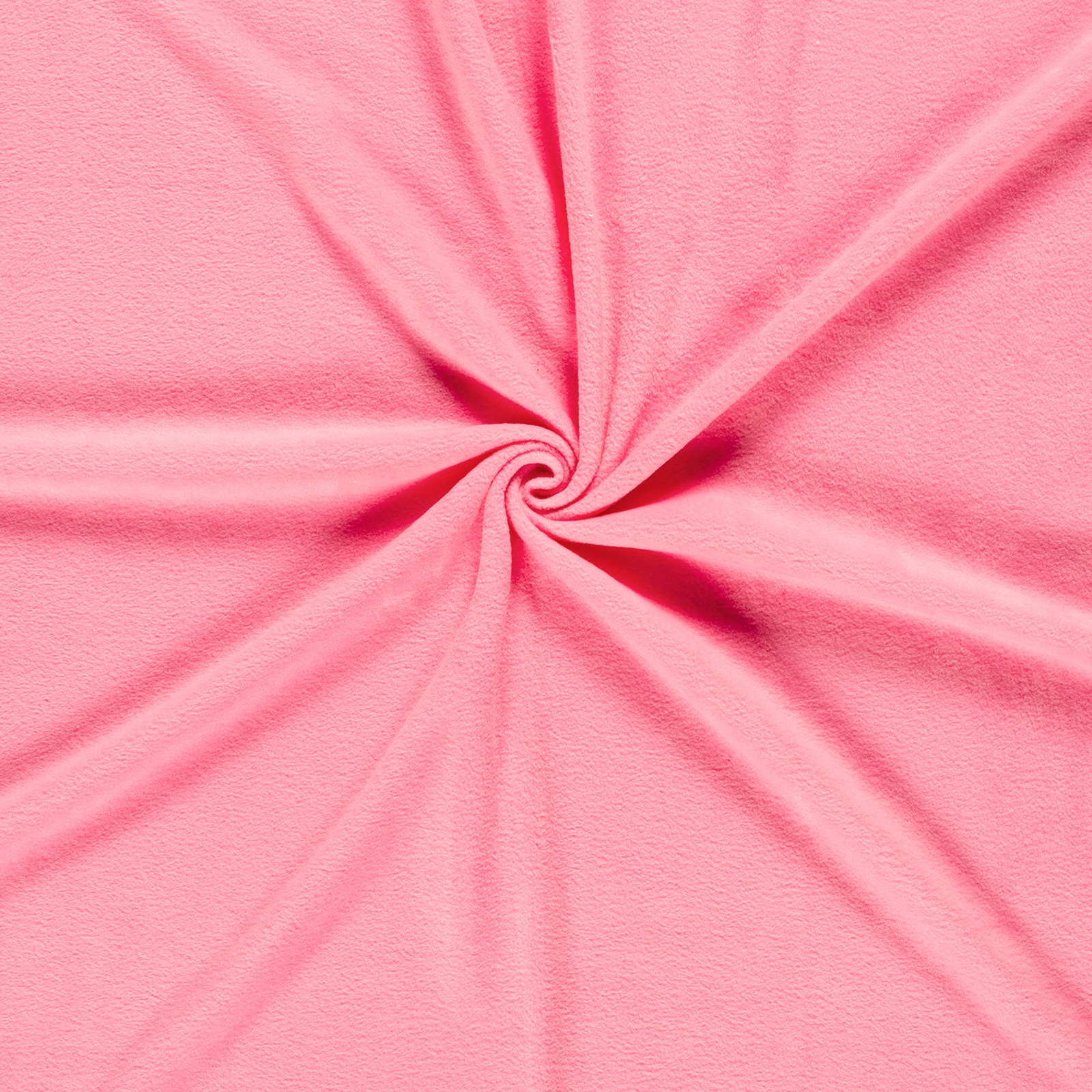 Polar fleece stof brushed roos