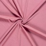 Polar fleece stof brushed effen donkerroos