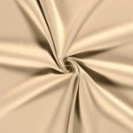 Jogging stof brushed effen beige