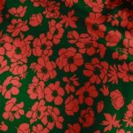 Mikado groen met bloemen - Lorré