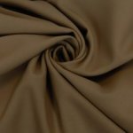 Fijne wolmengeling met stretch camel