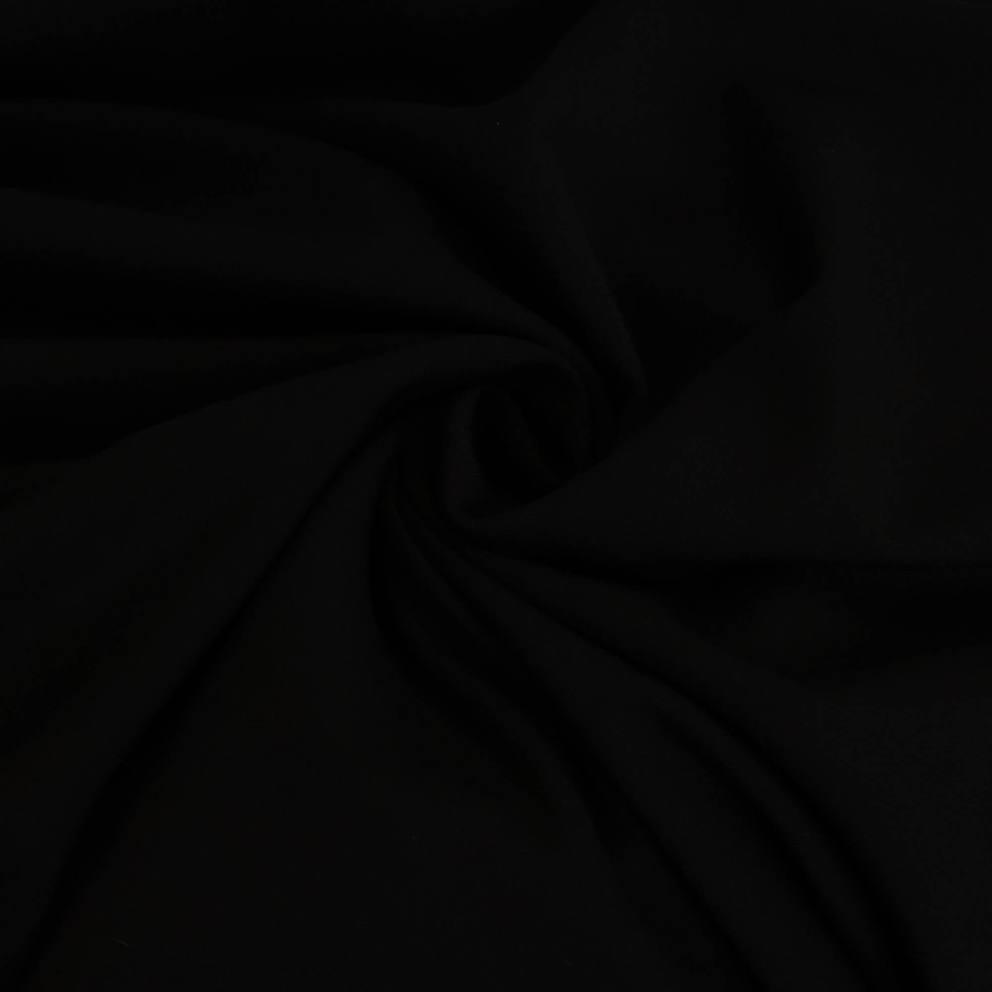 Fijne wolmengeling met lichte stretch zwart