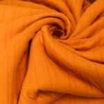 Mattelassé tricot effen oranje - See You At Six