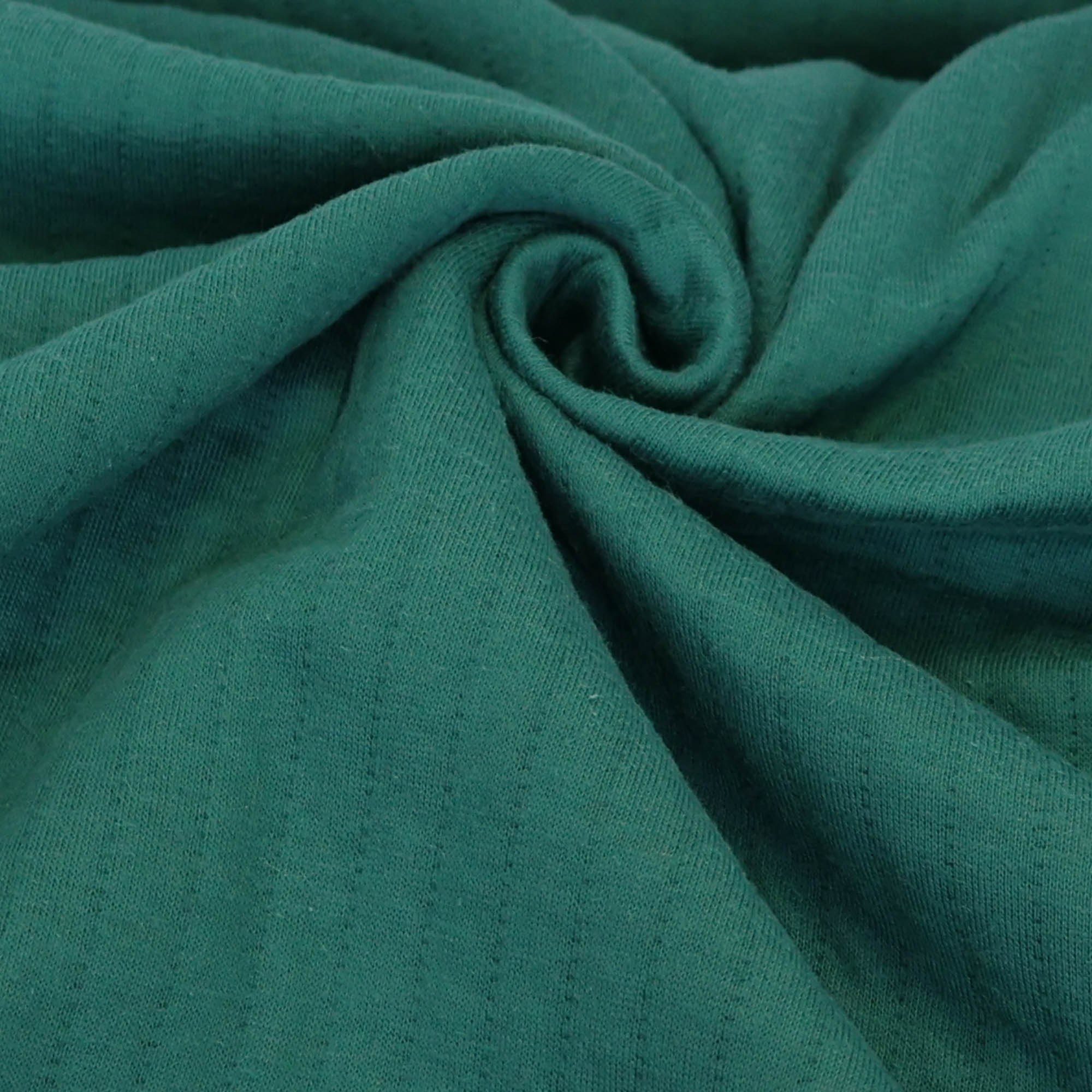 Mattelassé tricot effen groenblauw - See You At Six