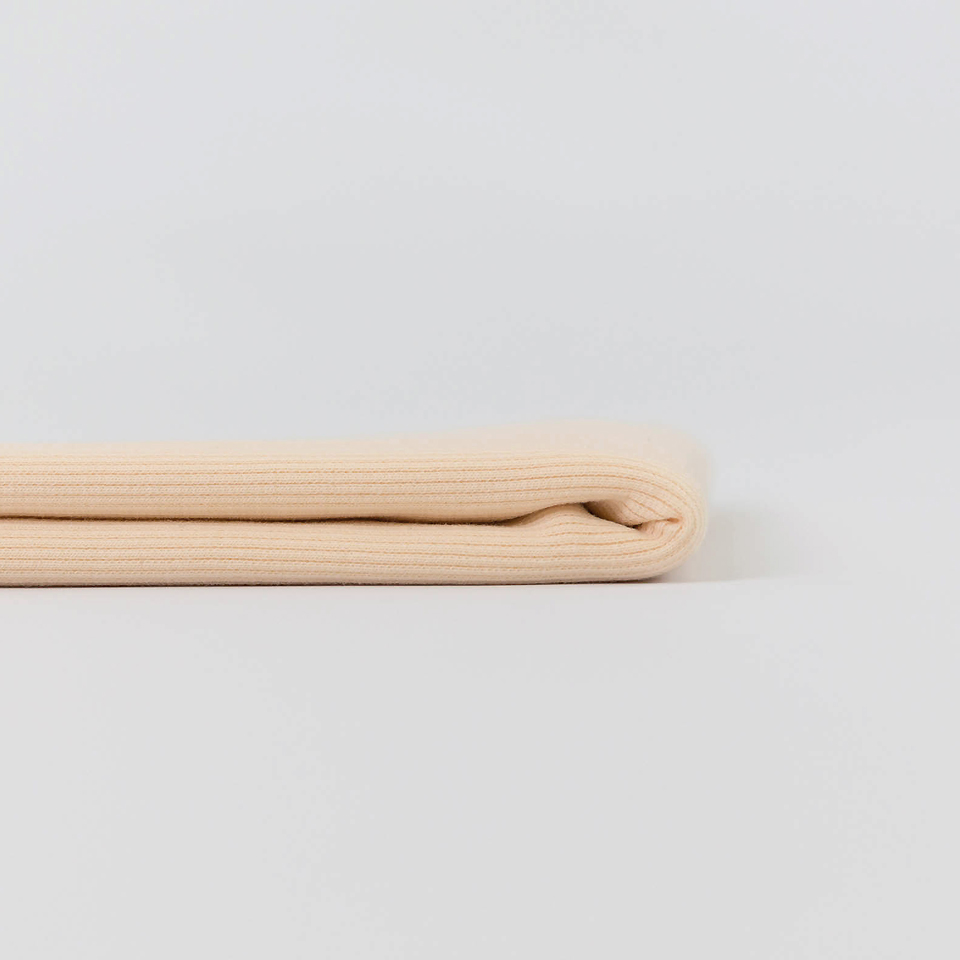 Geribbelde tricot effen ecru - See You At Six