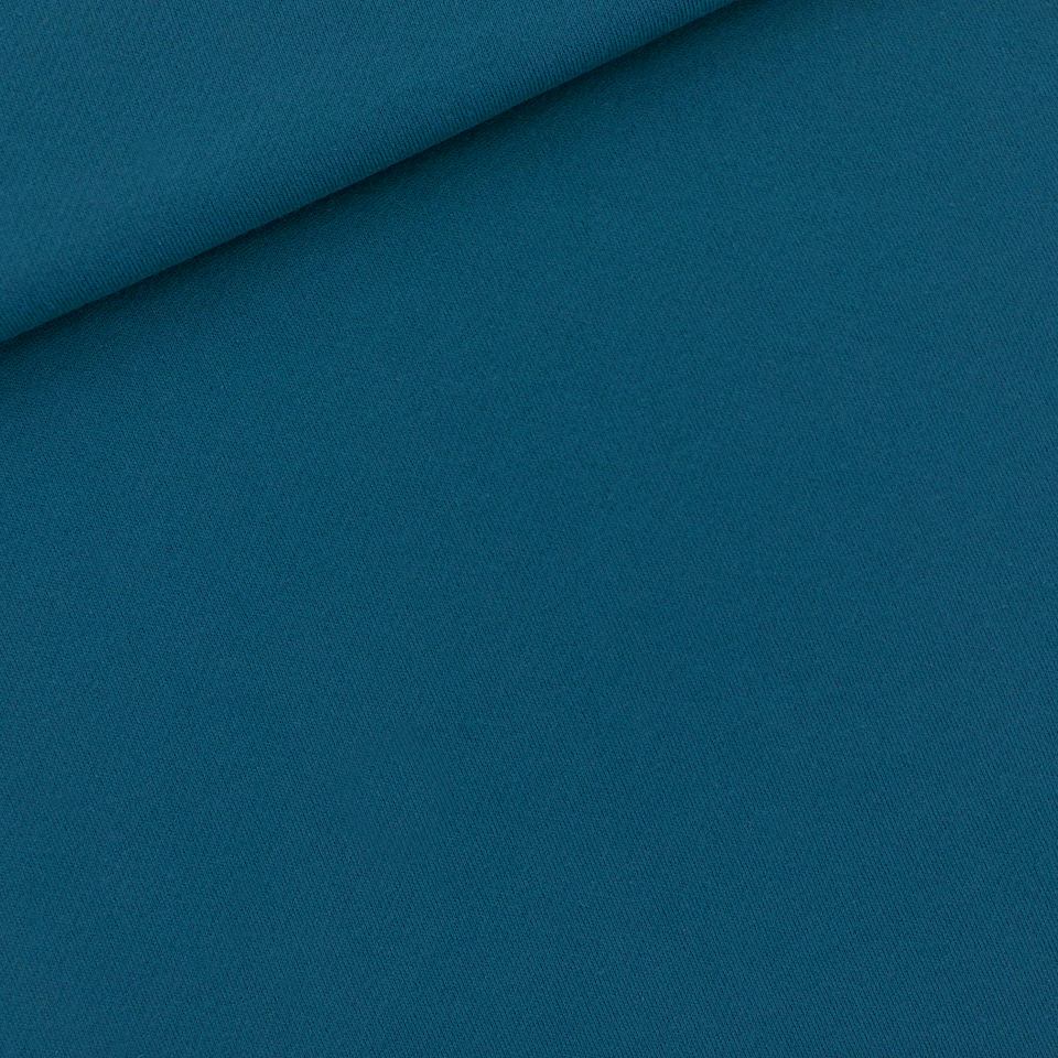 Zware french terry effen blauw - See You At Six
