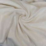 Viscosemengeling met gaatjes wit met glitter - The Fashion Basement