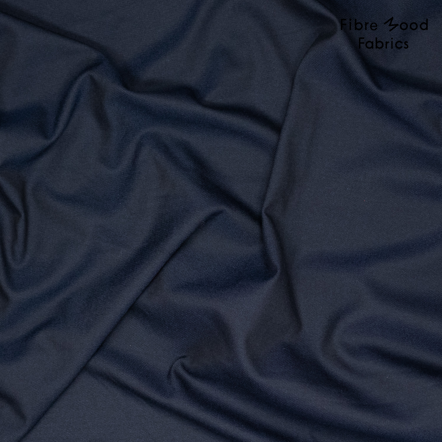 Viscose stretch donkerblauw - Fibre Mood