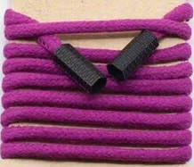 Hoodiekoord paars Cyclaam 180 - Qjutie & the Qjutest