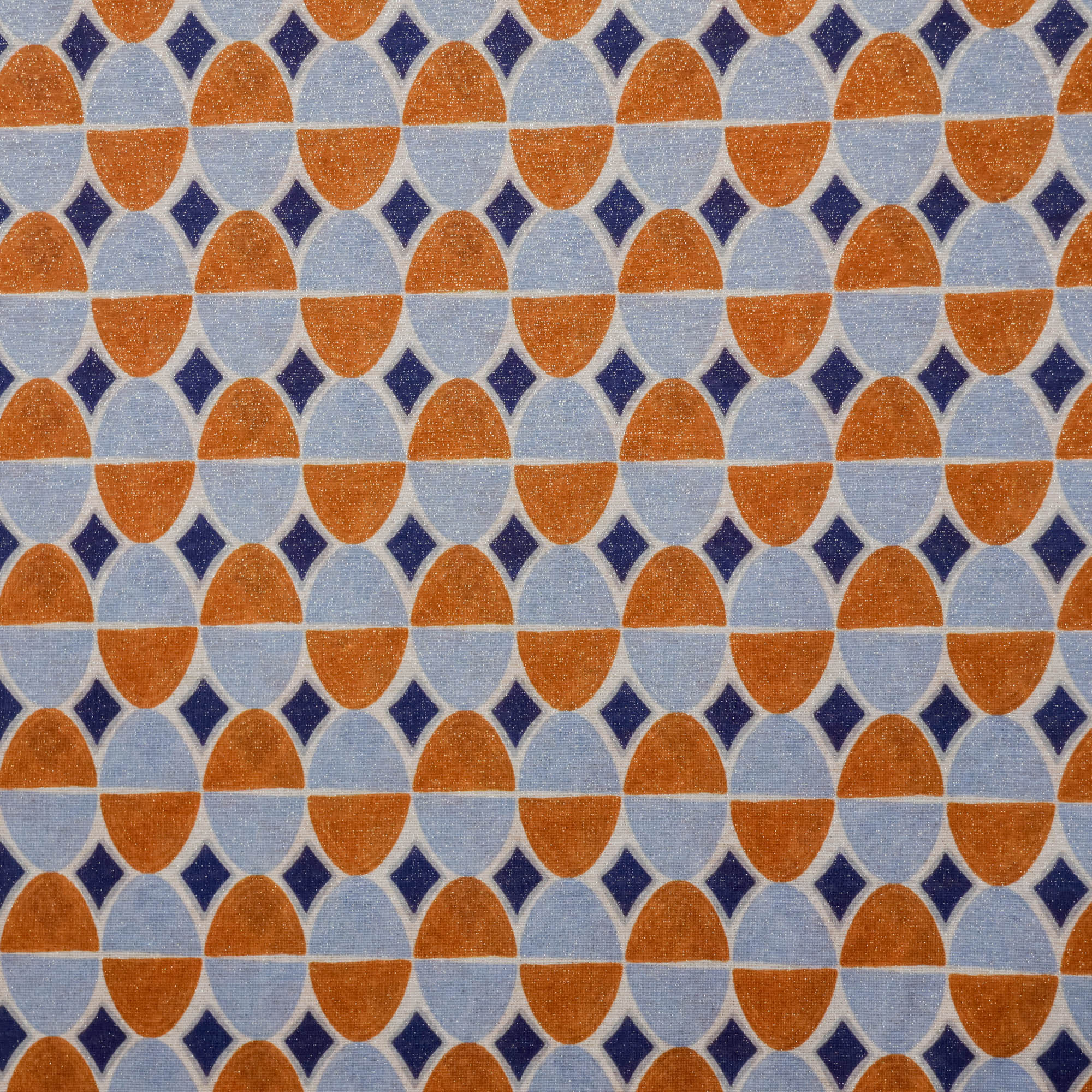 Tricot abstract patroon met glinstering