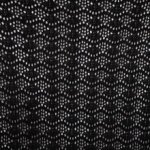 Gebreide stof zwart