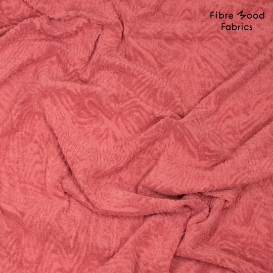 Jacquard pels rood - Fibre Mood