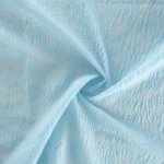 Jacquard reflief blauw bladeren - Lorré