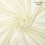 Geweven tencel/nylon jacquard geel met crinkle effect - Fibre Mood