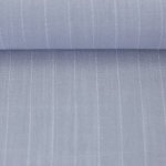 Viscose linnen gestreept grijs